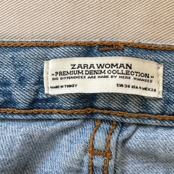 Zara premium denim jeans. Size 4. - Picture 3 of 5